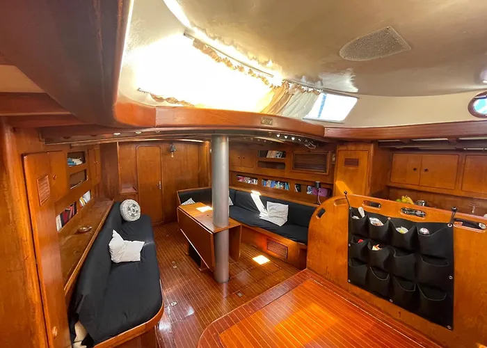 Sailboat On Board Botel Catania