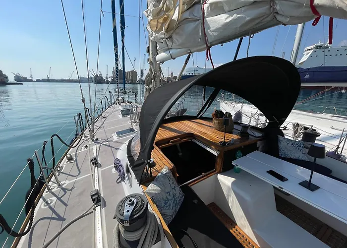 Botel Sailboat On Board