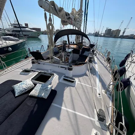 Sailboat On Board Catania