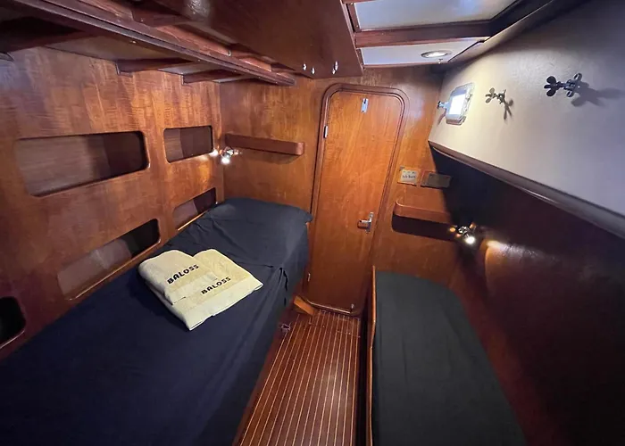 Botel Sailboat On Board